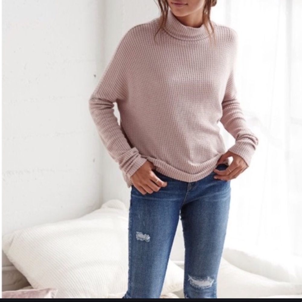 Me To We Blush Thermal Sweater M - Picture 3 of 5